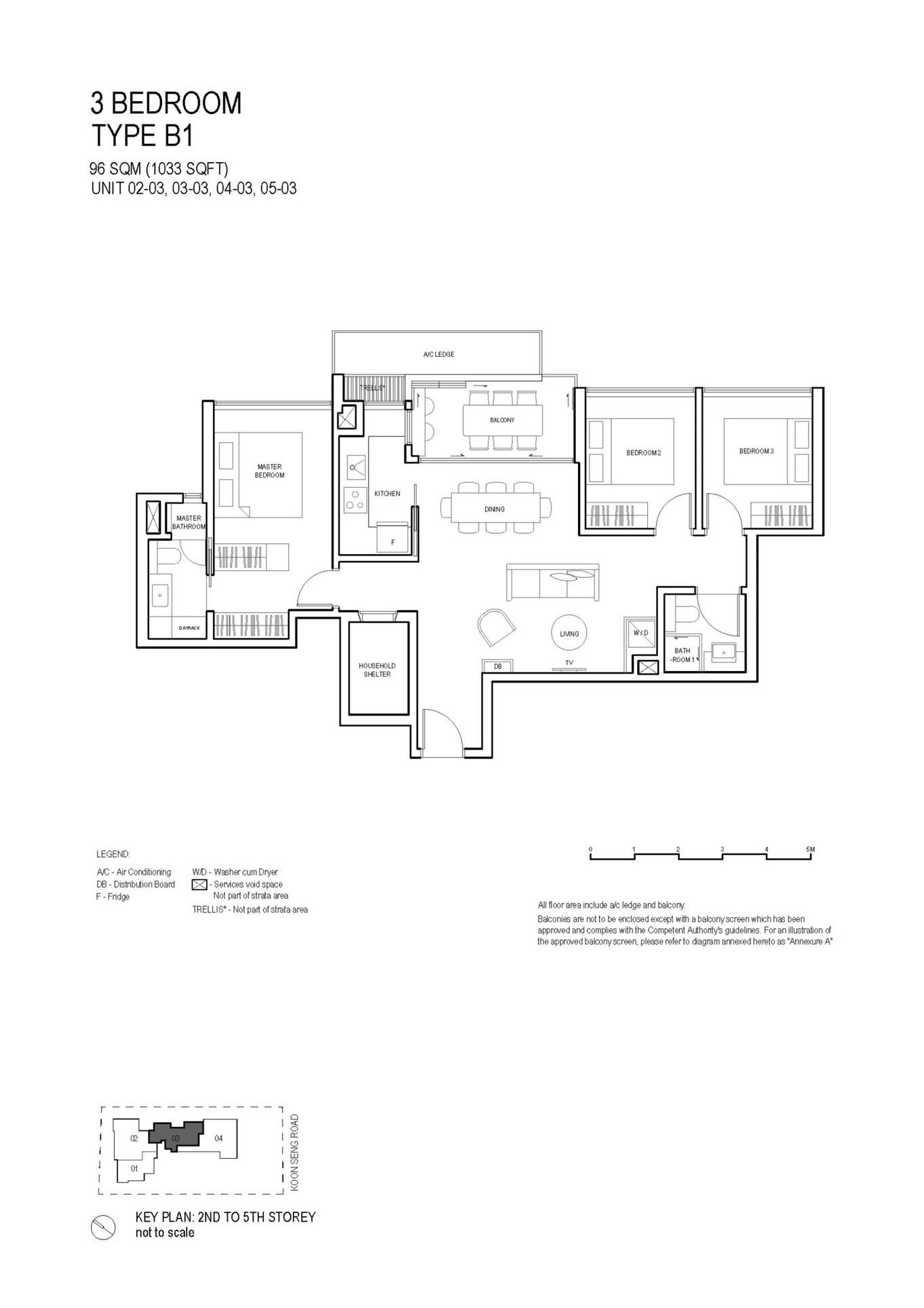 Koon Seng House floorplan